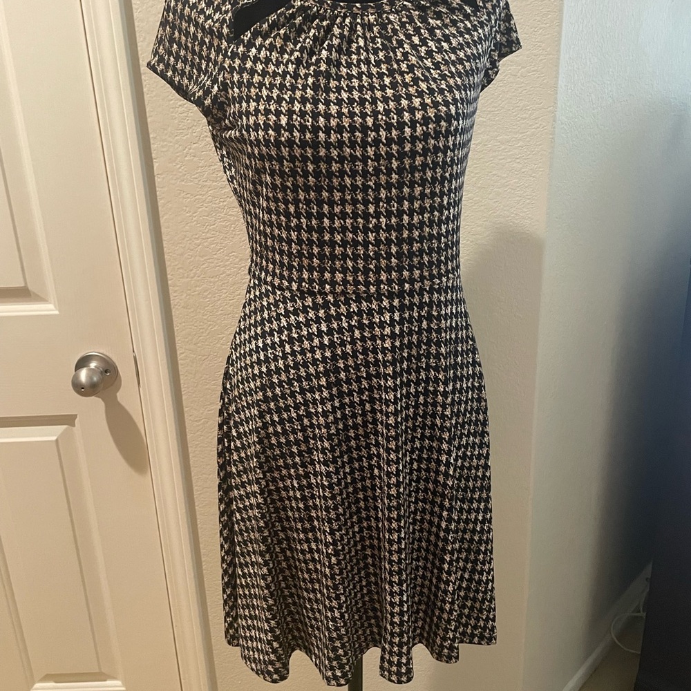 Michael Kors Houndstooth Dress